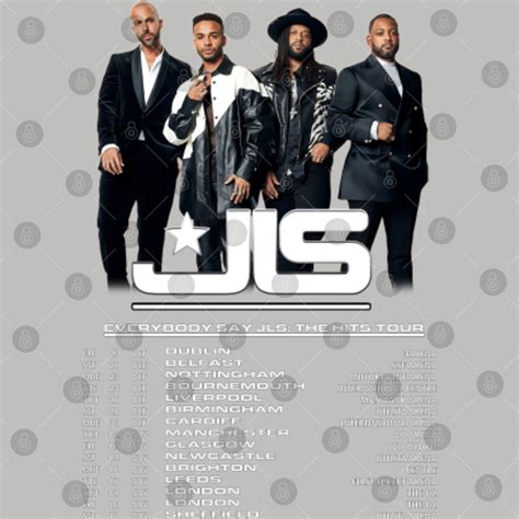 JLS 2023 Tour Double Sided Hoodies, Everybody Say JLS Hit The Tour ...