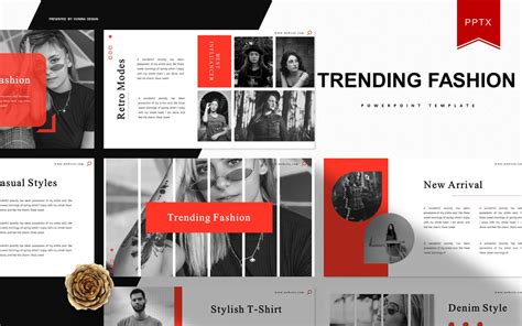 Trending Fashion | PowerPoint Template - TemplateMonster