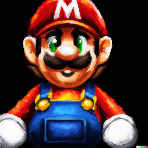 more Ai generated mario paintings : r/Mario