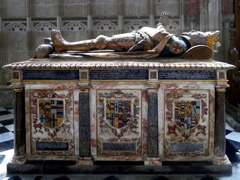 Tomb of Sir Ambrose Dudley, 3rd Earl of Warwick, K.G. in Beauchamp ...