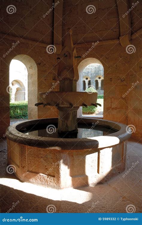 Spring In The Medieval Cloister Stock Photography - Image: 5989332