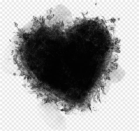 Black heart illustration, Mask Clipping path, Pretty Heart clipping masks, heart, monochrome png ...