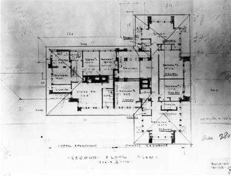 darwin d martin house plan - Leo Richmond