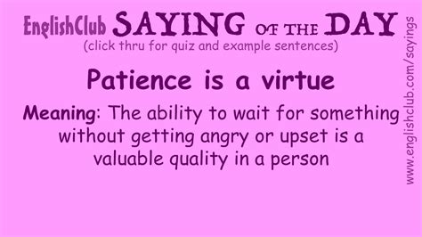 Patience is a Virtue Meaning - ShaniazebHorton