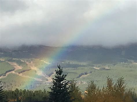 Free stock photo of mountain, rainbow