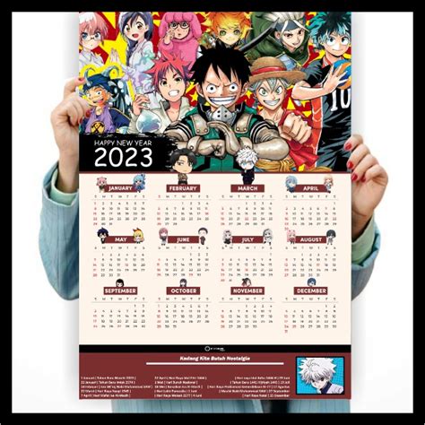 Haikyuu 2023 Calendar - Printable Calendar 2023