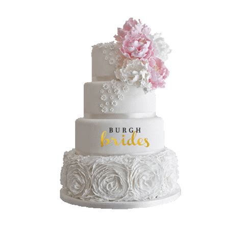 Wedding Cake Sticker by Burgh Brides for iOS & Android | GIPHY