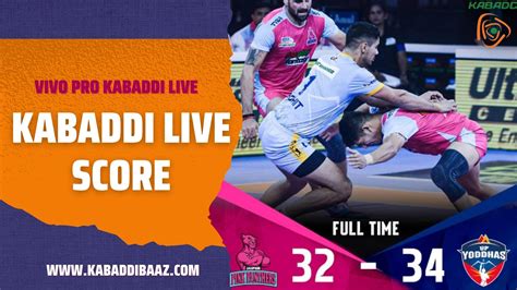 Get Kabaddi Live Score Through Vivo Pro Kabaddi Live Notifications