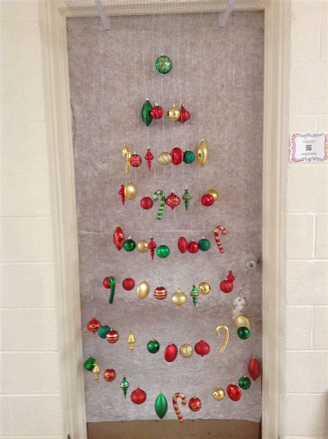 My Christmas door decoration for 2013. I won 1st place again for our ...