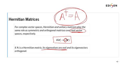 05 Hermitian Matrices - YouTube