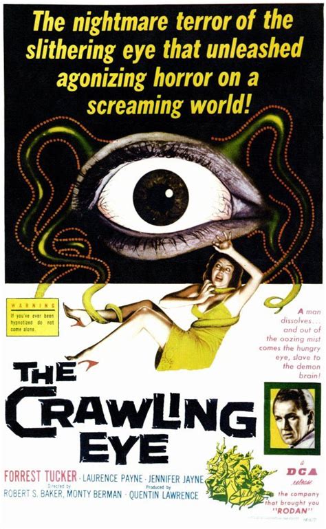 The Crawling Eye 11x17 Movie Poster (1958) | Science fiction movie ...