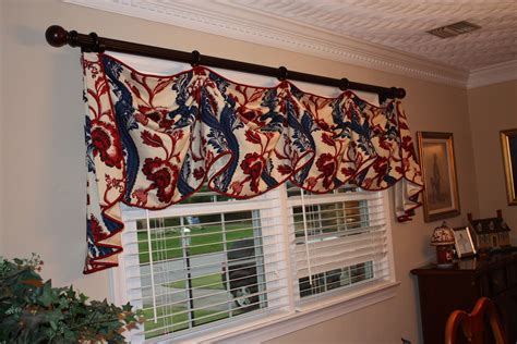 Create A View Designs: Doug & Diane's Dining & Sitting Room Valances