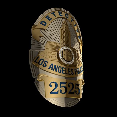 ArtStation - LAPD badge police | Resources