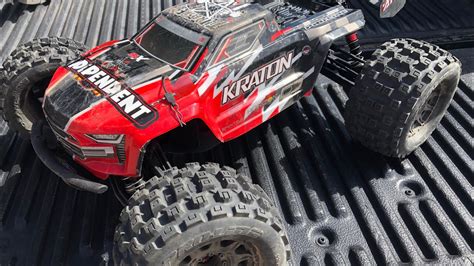 Arrma kraton 6s v5 upgrades and bashing - YouTube