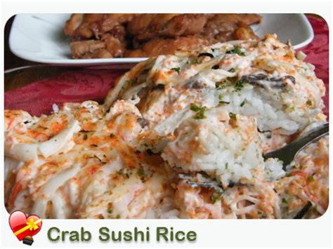 Crab Sushi Rice Recipe | Just A Pinch Recipes