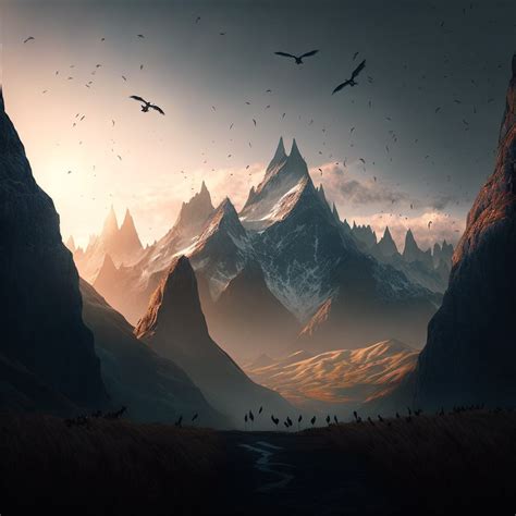 cinematic lord of the rings landscape 3 by Maginificus on DeviantArt