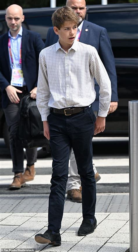 Queen's grandson James, Viscount Severn, 14, steps into the spotlight ...