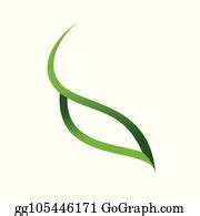 2 Leaf Eye Swoosh Vector Symbol Graphic Logo Design Clip Art | Royalty Free - GoGraph