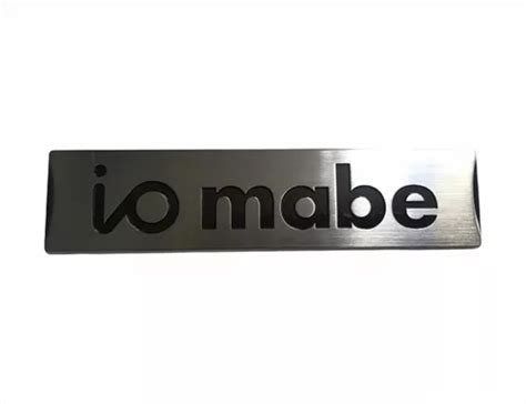 Logo Iomabe Io Mabe 9 X 2.2 Cm | Envío gratis