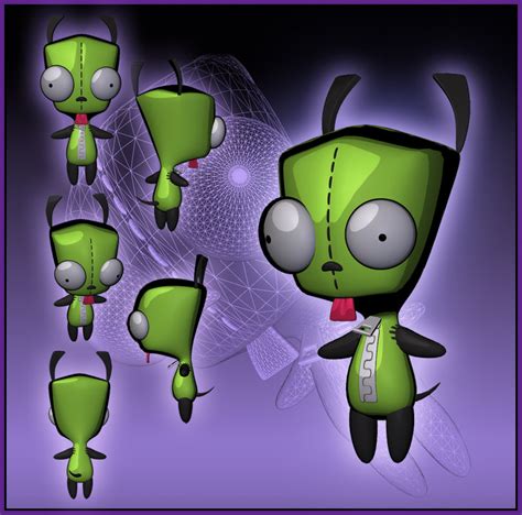 Gir Dog Suit 3D by TimothyB on DeviantArt