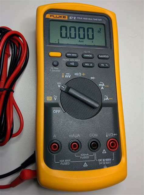 FLUKE 87V True RMS Multimeter, like New - MakerTrade - Dallas ...