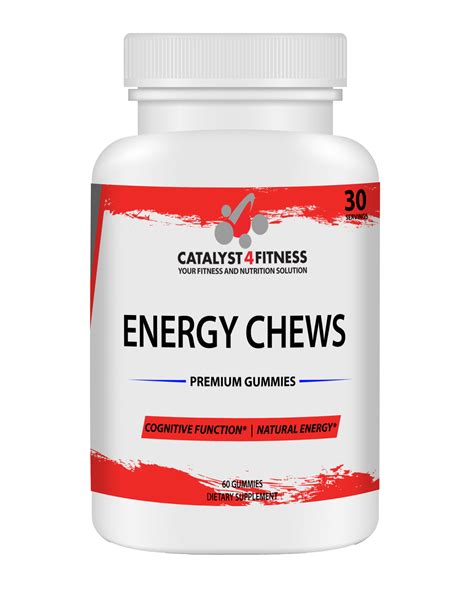 Energy Gummies - Catalyst Bars & Supplements