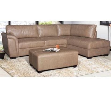 Santorini 3 piece corner lounge suite, caramel offer at Bradlows