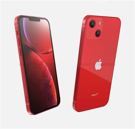 iPhone 13 Gets Leaked in Product RED - Concept Phones