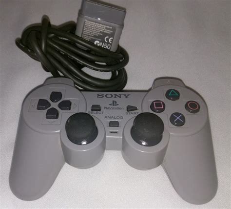 SONY PLAYSTATION 1 (PS1) DUAL SHOCK ANALOG CONTROLLER SCPH-1200 GRAY | Dualshock, Playstation ...