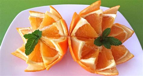 Food decorating. Food presentation. Orange decorations. Fooddecoration.