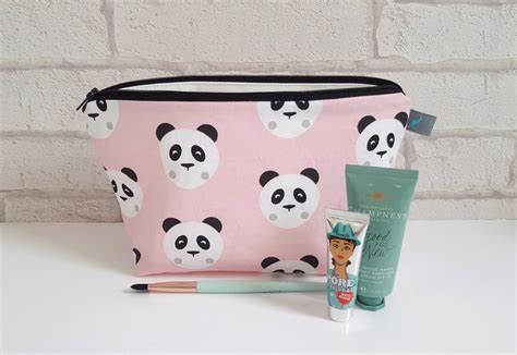 Panda Wash Bag Makeup Bag