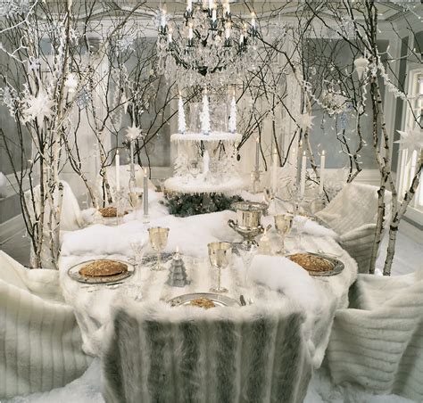 Winter Wonderland Table | White christmas decor, Winter wonderland christmas, Christmas table