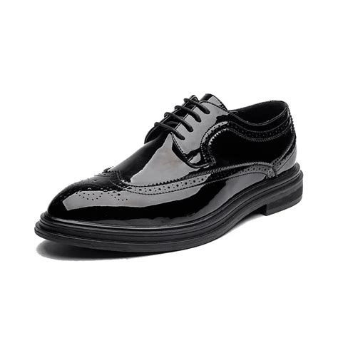 Office shoes men brogues summer leather formal designer elegant social dress shoes men # ...