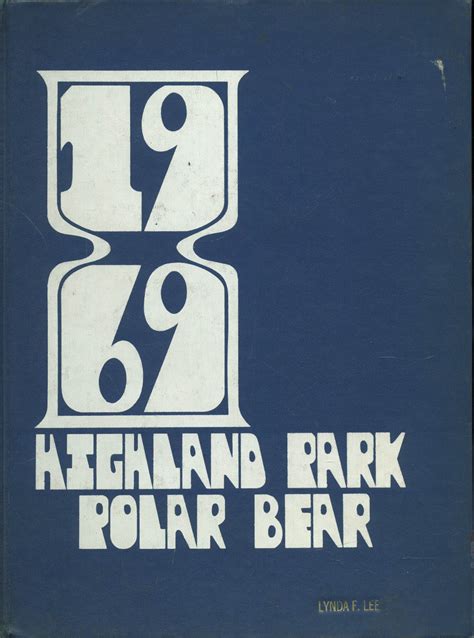 1969 yearbook from Highland Park High School from Highland park, Michigan