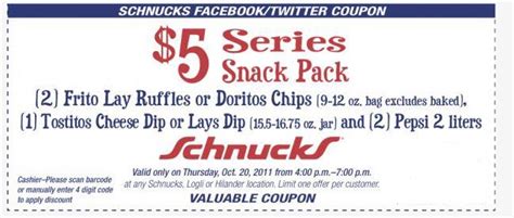 Coupon STL: Schnucks - $5 Series Snack Pack