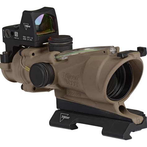 Trijicon 4x32 ACOG ECOS Riflescope (Dark Earth Brown) TA31ECOS-G