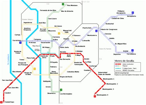 Sevilla Map - Detailed City And Metro Maps Of Sevilla For Download - Printable Tourist Map Of ...