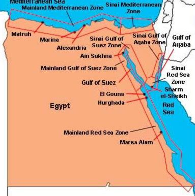 Karte ägypten Badeorte - goudenelftal