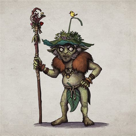 Goblin Druid by mszsz on DeviantArt