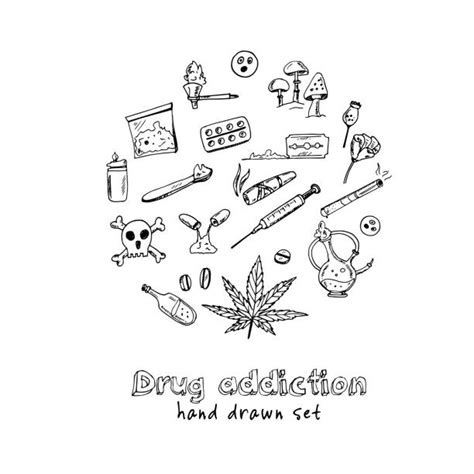 Drawing Of Heroin Abuse Illustrations, Royalty-Free Vector Graphics & Clip Art - iStock