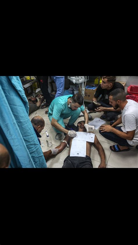 What One Photo Shows About a Gaza Hospital in Chaos - Kazumilk