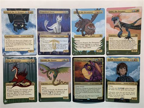 How to Train Your Dragon! Commission, nfs BUT commissions are open :) : r/mtgaltered