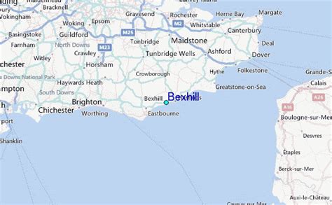 Bexhill Tide Station Location Guide