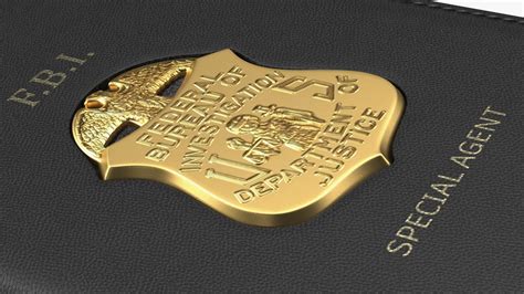 FBI Badges Collection 3D Model $44 - .3ds .fbx .obj .ma .max .c4d - Free3D