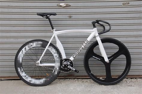 fixed gear bike aluminum track bike CROSSTAR single speed fixed gear ...