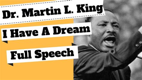 Martin Luther King Jr I Have A Dream Speech Text