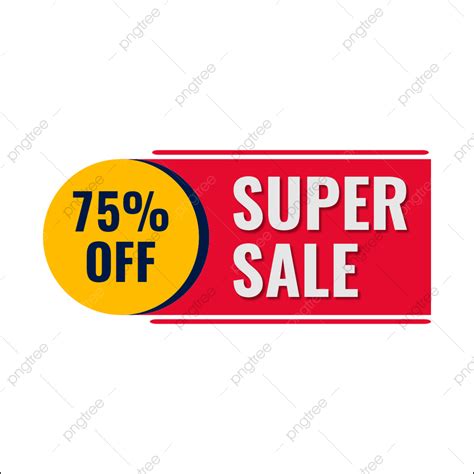 Sale Banner Clipart Hd PNG, Sale Banner Template, Price Tag, Sale ...