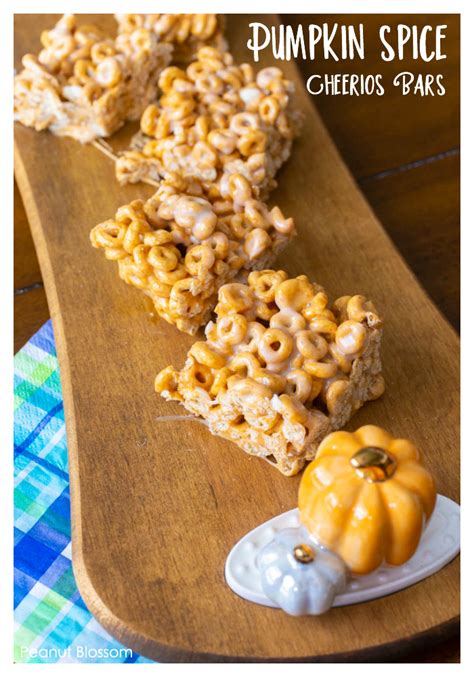 This is the perfect way to use pumpkin spice Cheerios if you love caramel