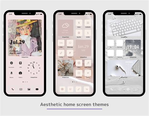 How to customize iPhone home screen Aesthetic | WidgetClub