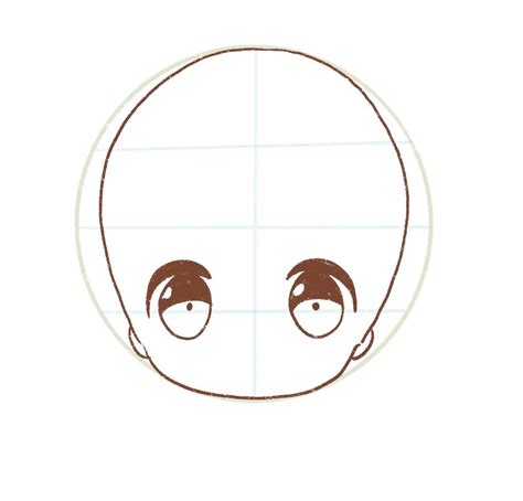 Chibi Face Template